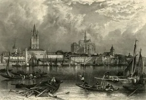 Birket Foster Gallery: Cologne, c1872. Creator: E I Roberts