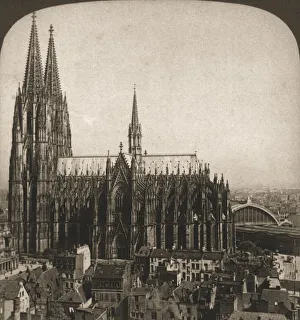 Cologne Cathedral, Germany, 1903. Creator: Works and Sun Sculpture Studios
