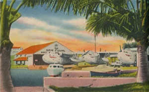 Atlantico Gallery: Colombian Navy River Base, Barranquilla, c1940s