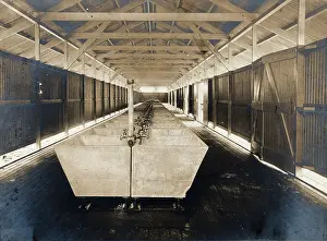 Practical Prints: Colon, Panama: interior of the municipal wash house, 1910. Creator: Unknown