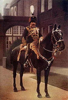 Infantry Prints: Colonel of the 10th Hussars. (H. R. H. The Prince of Wales), 1900. Creator: Gregory & Co