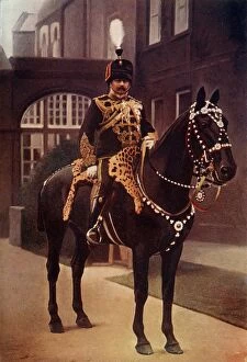 Colonel of the 10th Hussars. (H.R.H. The Prince of Wales), 1900. Creator: Gregory & Co