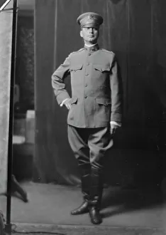 Jodhpurs Prints: Colonel Armstead, portrait photograph, 1918 May 3. Creator: Arnold Genthe
