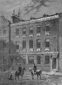 Theft Prints: Colonel Bloods House, Westminster, London, c1870 (1878)