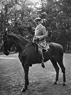 Colonel Brocklehurst at Bernsdorff, 1908.Artist: Queen Alexandra