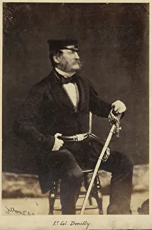 Pose Prints: Colonel Donelly, about 1858. Creator: Unknown
