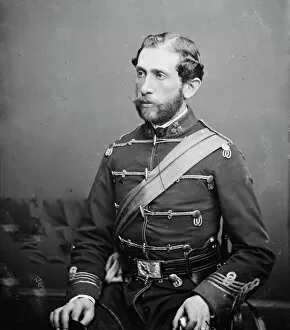 Hungarian Gallery: Colonel DuTassy, US Army, between 1855 and 1865. Creator: Unknown