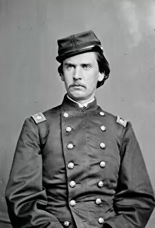 American Civil War Gallery: Colonel E. Olcott, US Army, between 1855 and 1865. Creator: Unknown
