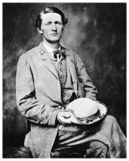 Brady Prints: Colonel John Singleton Mosby, American Confederate soldier, 1860s (1955)