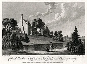 Rooker Prints: Colonel Onslows Lodge at Try-Hill
