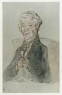 Boston Public Library Gallery: Colonel Seaham, late 18th-early 19th century. Creator: Thomas Rowlandson