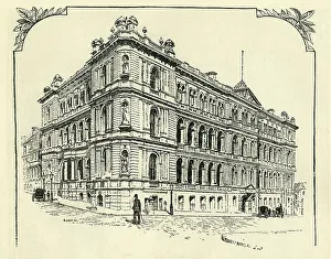 Office Building Prints: The Colonial Office, Sydney, c1900. Creator: Unknown