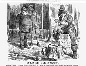 Convict Collection: Colonists and Convicts 1864. Artist: John Tenniel