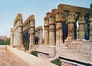 The Colonnade of Amenhotep III, Temple of Luxor, Egypt, 20th century
