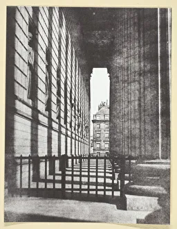 L And Xe9 Prints: Colonnade de l eglise de la Madeleine, 1842 / 50, printed 1965