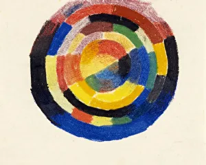 Macke Prints: Color Wheel (Farbkreis), 1913-1914. Artist: Macke, August (1887-1914)