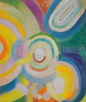 Delaunay Prints: Colored Discs, 1913. Creator: Delaunay, Robert (1885-1941)