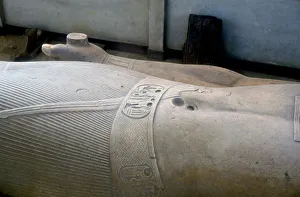 Detail from colossal statue of Rameses II, Memphis, Egypt, c13th century BC