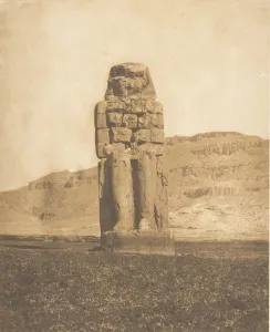 Colossus Gallery: Colosse restaure d Amenophis III, a Thè