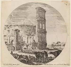 Colosseum Gallery: Colosseum, 1646. Creator: Stefano della Bella