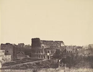Colosseum Gallery: Colosseum, Rome, 1850s. Creator: Unknown