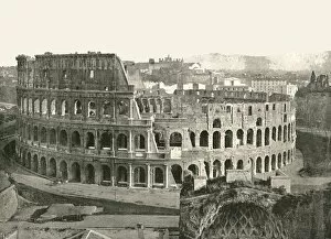 Biggest Gallery: The Colosseum, Rome, Italy, 1895. Creator: W &s Ltd