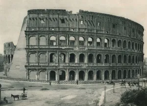 Sports Arena Prints: The Colosseum, Rome, Italy, 1927. Artist: Eugen Poppel