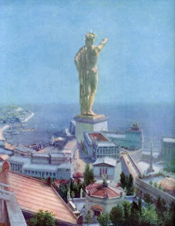 Images Dated 23rd April 2008: The Colossus of Rhodes, Greece, 1933-1934