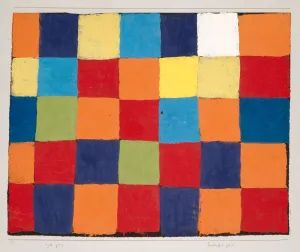 Colour Table Qu 1, 1930. Creator: Klee, Paul (1879-1940)