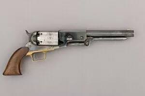Samuel Gallery: Colt Walker Percussion Revolver, serial no. 1017, American, Whitneyville, Connecticut