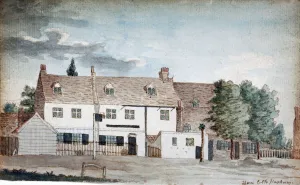 Vaughan Prints: The Three Colts Inn, Hackney, London, c1795. Artist: Henry Vaughan