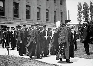 Mortar Board Prints: Columbia Alumni, 6/4/13, Dr. Carrel, 1913. Creators: Bain News Service, George Graham Bain