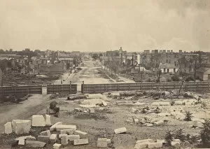 Columbia Gallery: Columbia from the Capitol, 1860s. Creator: George N. Barnard