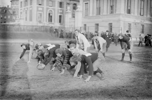 Team Prints: Columbia upper class elevan, between c1910 and c1915. Creator: Bain News Service