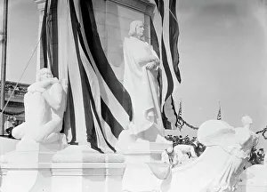 Columbus Fountain Prints: Columbus Memorial - Statue of Columbus
