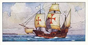 Santa Maria Prints: Columbuss Santa Maria, 1937