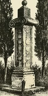 Catholic League Collection: The Column of the French, Ravenna, Erected to the Memory of Gaston De Foix, 1890