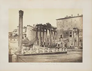 Robert Turnbull Prints: Column of Phocas and Temples in the Forum