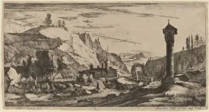Roelant Roghman Prints: The Column: pl.1. Creators: Roelant Roghman, Melchior Küsel