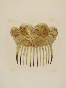 Comb, c. 1939. Creator: Hester Duany