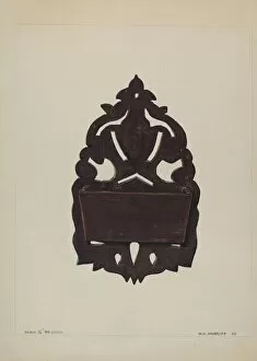 Wilford H Shurtliff Gallery: Comb Case, 1937. Creator: Wilford H. Shurtliff