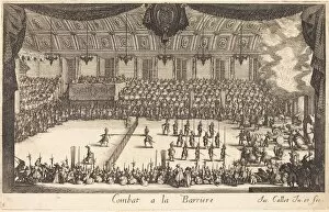 Barrier Collection: Combat at the Barrier, 1627. Creator: Jacques Callot