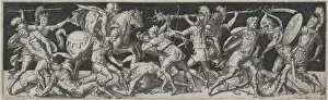 Etienne Delaune Gallery: Combats and Triumphs No. 10. Creator: Etienne Delaune (French, 1518 / 19-c. 1583)