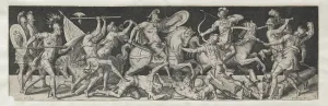 1518 19 C 1583 Prints: Combats and Triumphs No. 12. Creator: Etienne Delaune (French, 1518 / 19-c. 1583)