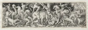 Combats and Triumphs No. 6. Creator: Etienne Delaune (French, 1518 / 19-c. 1583)