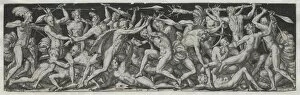 Etienne Delaune Gallery: Combats and Triumphs No. 7. Creator: Etienne Delaune (French, 1518 / 19-c. 1583)