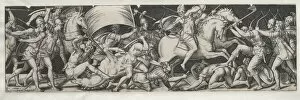 Etienne Delaune Gallery: Combats and Triumphs No. 9. Creator: Etienne Delaune (French, 1518 / 19-c. 1583)