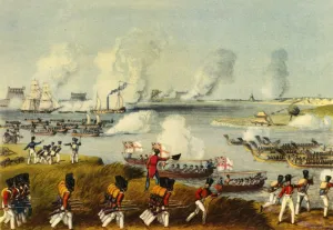 Burma Prints: Combined Naval and Military Forces