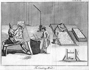 Print Collector25 Collection: The Combing Work, c1750(?)