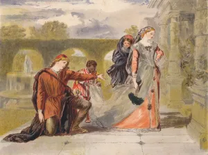 Come away death c1875. Artist: Sir John Gilbert